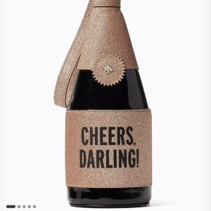 Kate Spade Chestnut Street Champagne Wristlet Cheers Darling